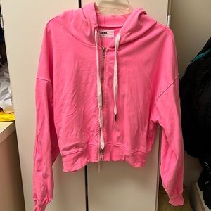 Soul Cycle cropped jacket/hoodie
